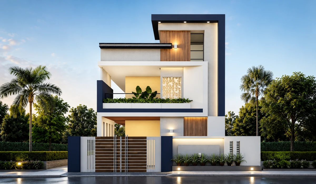 40 × 60 Plot, G+1 Floor, 4 BHK Duplex